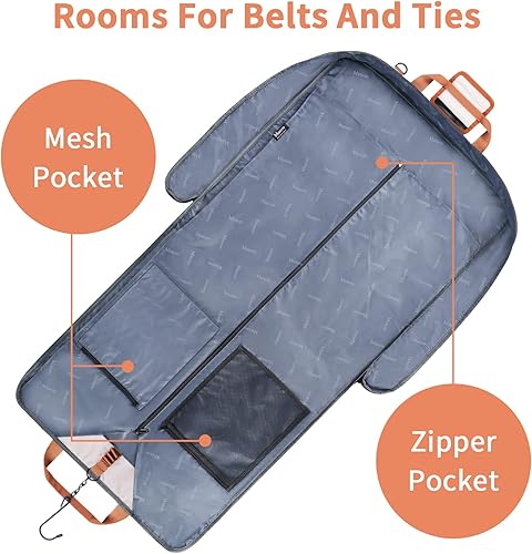 Miniatura 2 de Bolsa de mano para ropa, bolsas de ropa de viaje para viajes de negocios.., beige, (bright beige), Bolsa de ropa colgante para viajes