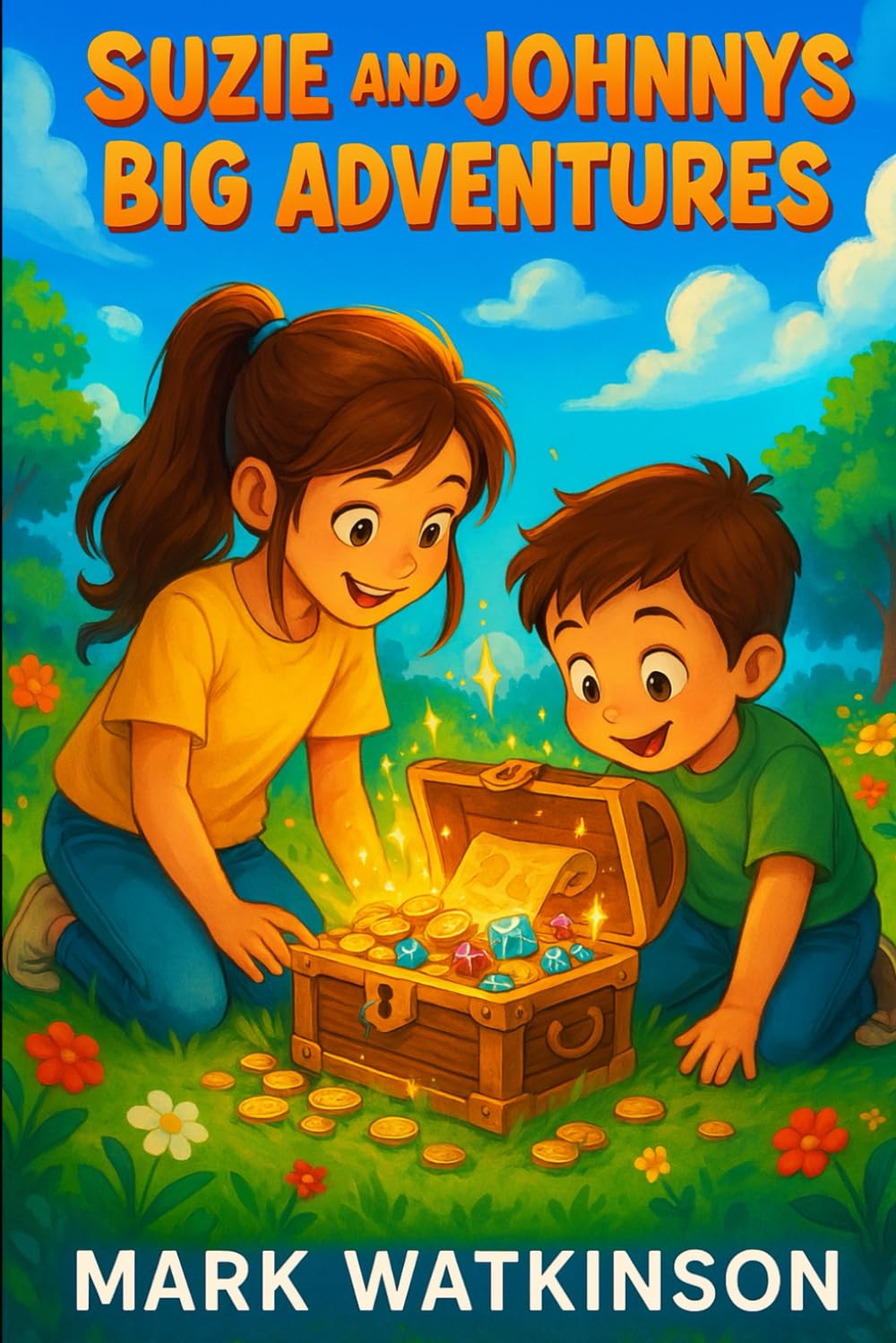 Suzie and Johnnys big adventures: Exploring Magical Places and Making New Friends.