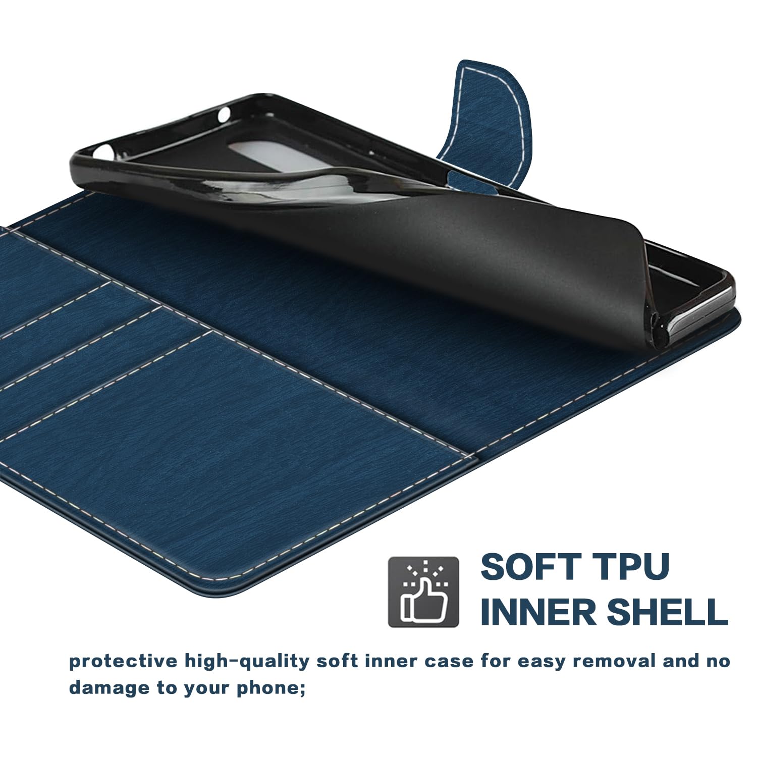 Custodia per Google Pixel 3,Flip Pelle Magnetica Cover a