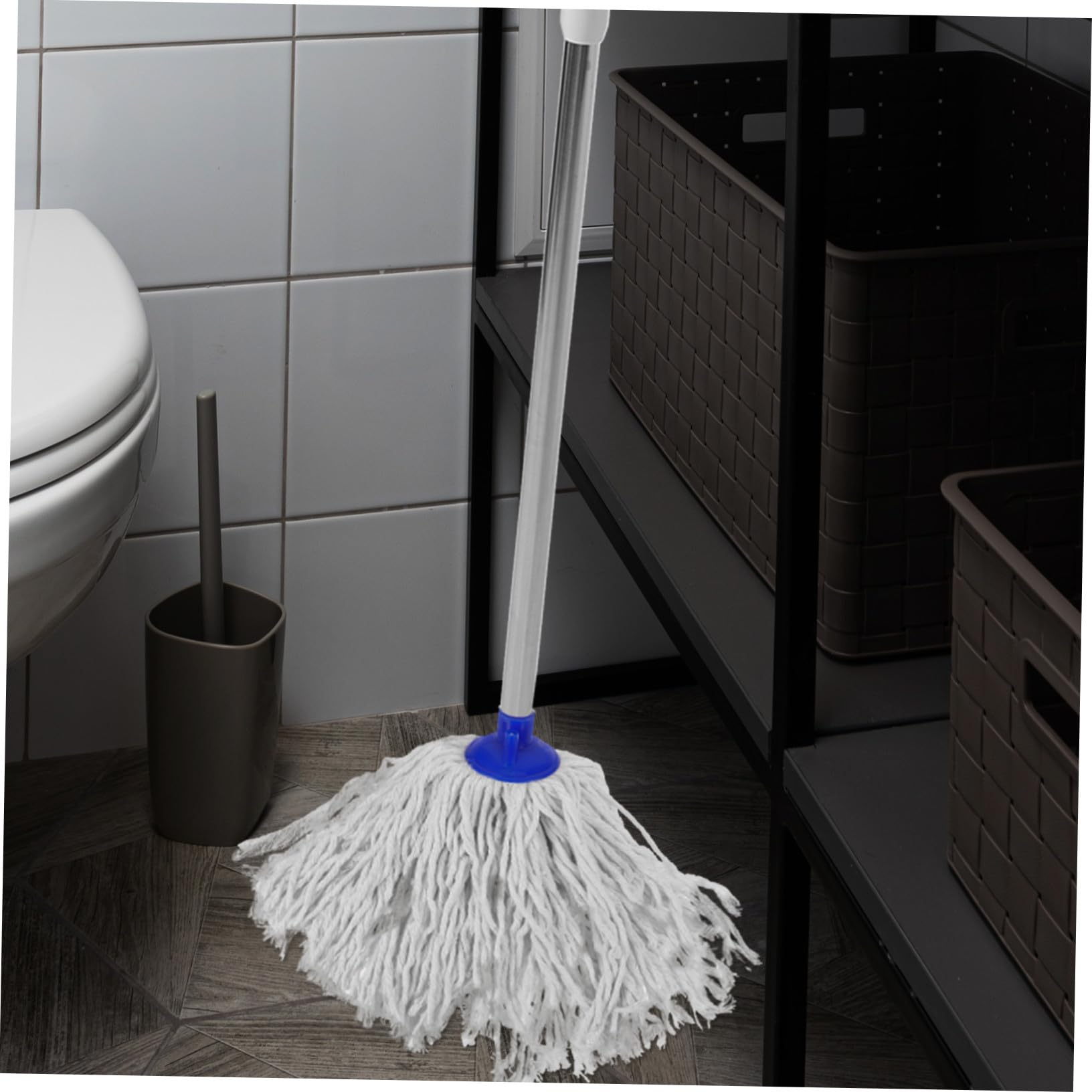 Cabezal de Fregona Práctico 3 Piezas Recambio de Trapeador de Algodón Absorbente Rápido para Limpieza del Hogar Suelos Madera Cerámica Linóleo