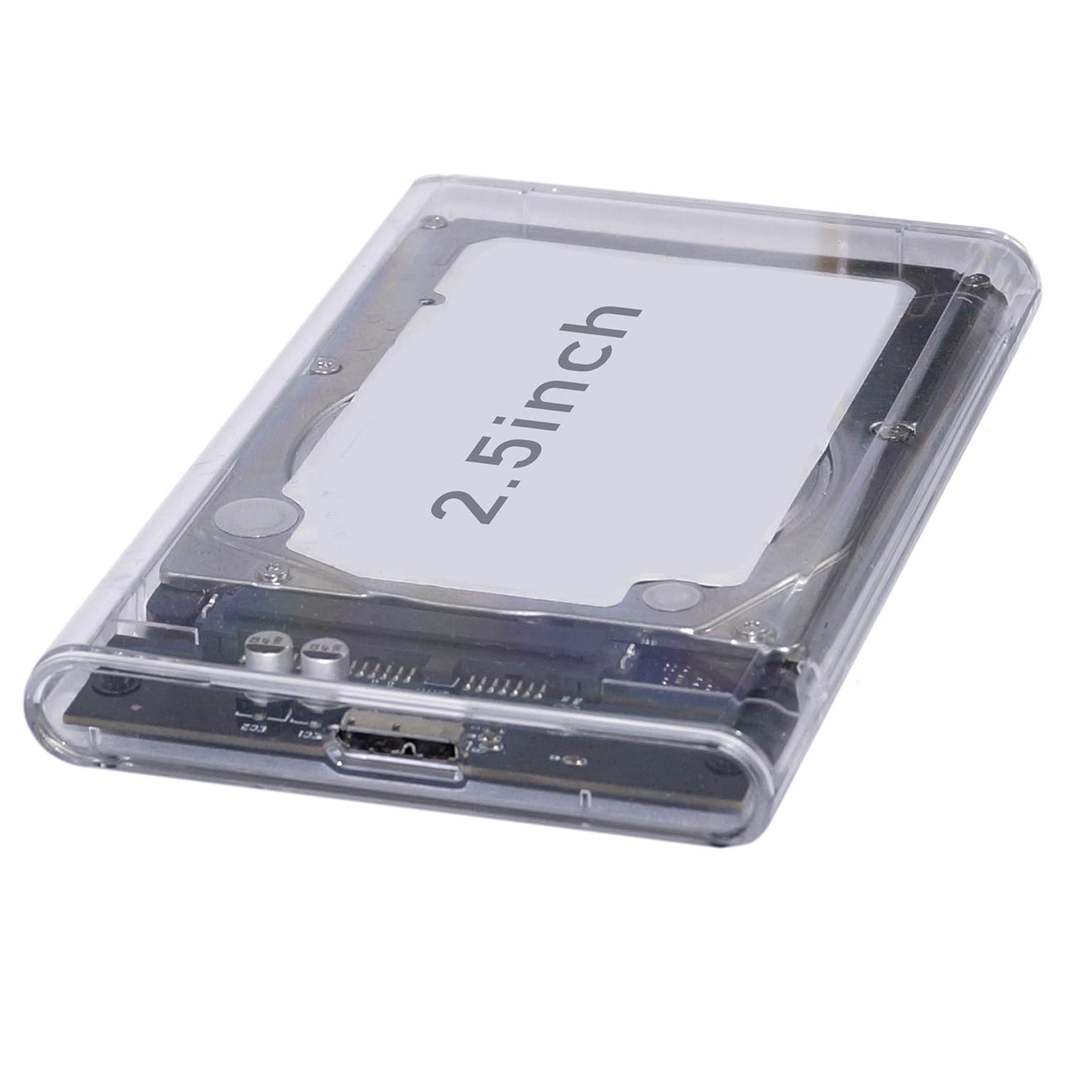 Amazon.in Buy NISUN 6.35 cm Transparent USB 3.0 Hard Drive Enclosure