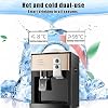 Hot & Cold Water Cooler Dispenser with 3 Temperature Settings (46-59℉) - Ideal for Home Office Coffee Tea Bar Dormitory desktop small household water dispenser B