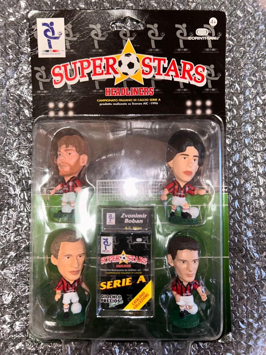 激レア【コリンシアン　ヘッドライナーズ】ACミラン4体セット Amazon.co.jp: 貴重 コリンシアン ヘッドライナーズ ACミランチーム4
