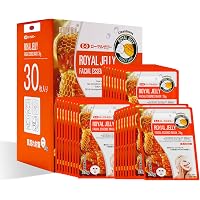 MITOMO   Series MT516 Series 30-piece set Miyu Natural 516 Royal Jelly Facial Essence Mask for Skin Irritation Relief Royal JellyMTSS00516-E-0x003