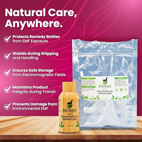 Miniatura 7 de Bestmade Fibroid Shrink & Ovarian Cysts, BM36 - Helps Shrink Fibroids and Ovarian Cysts, Balance Estrogen Levels and Prevent Regrowth, Support for
