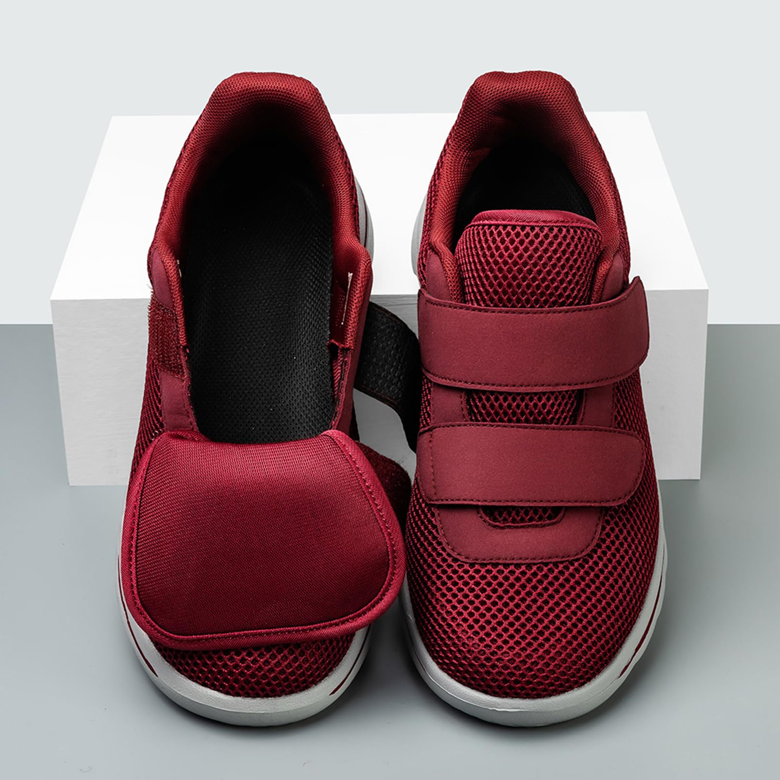 Bardzo szerokie buty dla cukrzyków, ortopedyczne, zdrowotne, oddychające, buty rekreacyjne, antypoślizgowe, buty sportowe, buty dla seniorów, na opuchnięte stopy