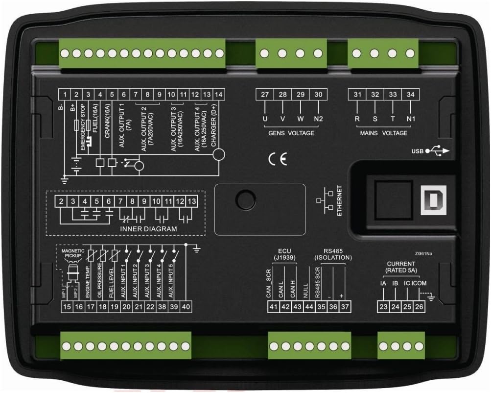 SMARTGEN HGM6120N Automatic Start Generator Controller (AMF)