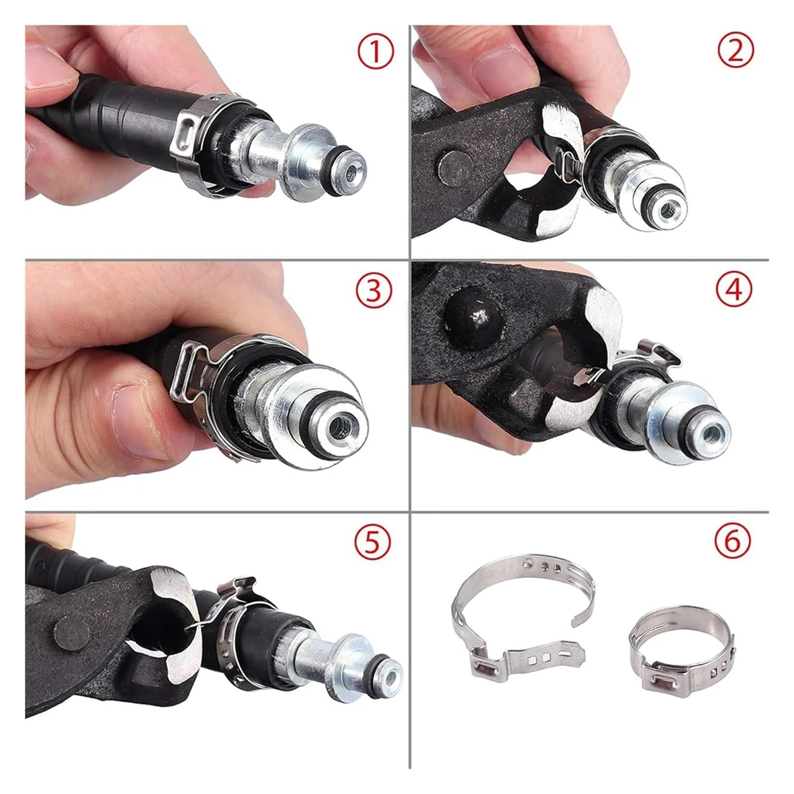 200 fascette stringitubo in acciaio inox 5.8-7/7.3-9/8.8-10.5/9.6-11.3/10.8-13.3/12-14.5/13.5-16.2/14.5-17/16-19.2/17.8-21mm VUQLDHAYZ
