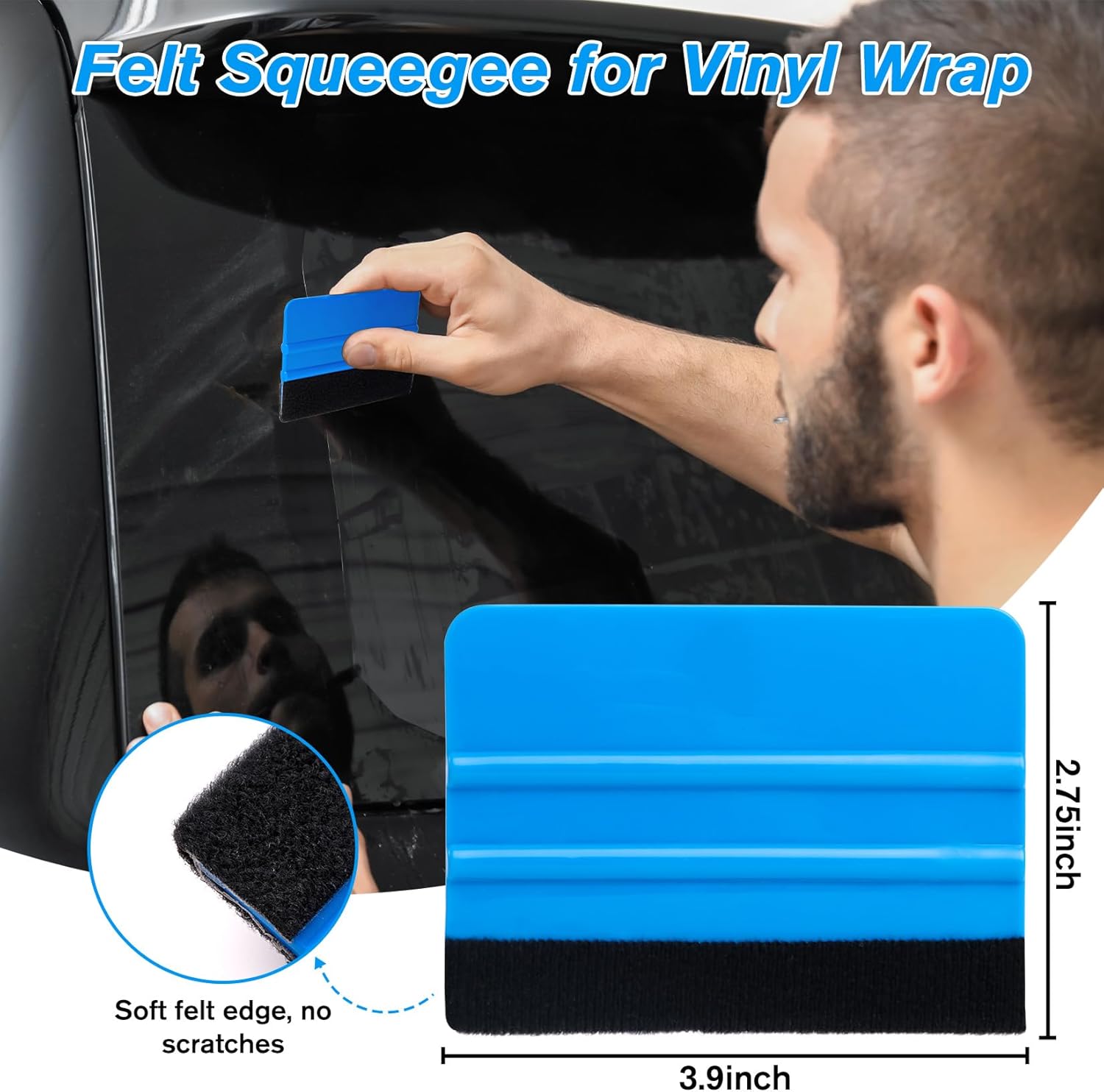 Window Tint Kit, Window Tint Tools, Tint Kit with Utility Knife and