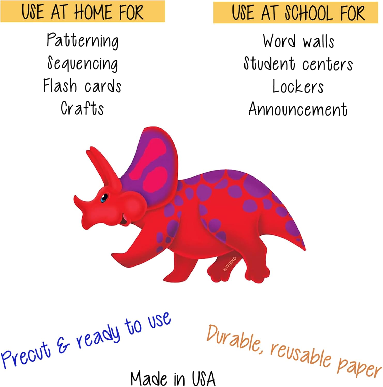 Dinosaur Bulletin Board - with Dinosaur Cutouts, Dino Themed Letters, Border, Mini Rewards Card Set | Dinosaur Decorations for Classroom, Name Tags, Lockers, Wall, Reward Chart | 4 Items