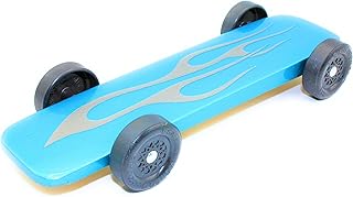 Maximum Velocity Pinewood Derby Car Kit | Includes Official Scout Speed Wheels, Axles, Graphite & Tungsten Weight