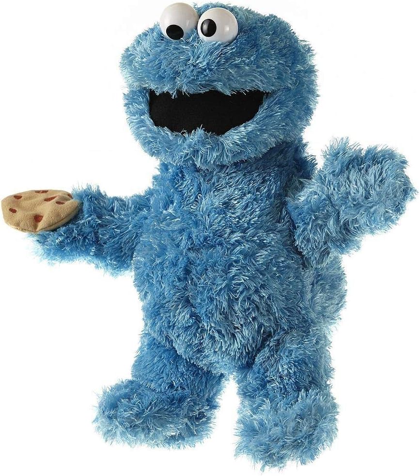 Living Puppets Cookie Monster Hand Puppet Blue S703