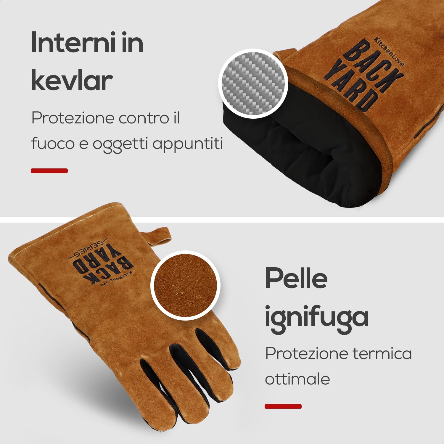gants ignifugés