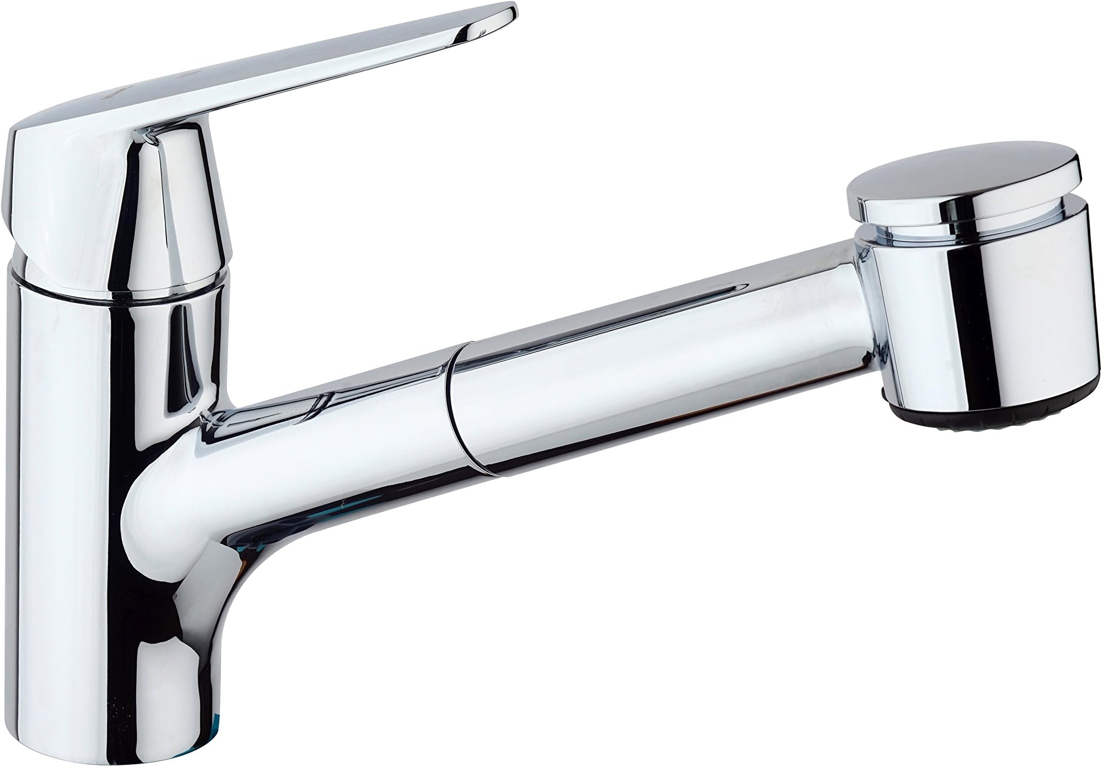 Mamoli740100000001 Single Lever Sink Mixer with Pull-Out Shower, Chrome