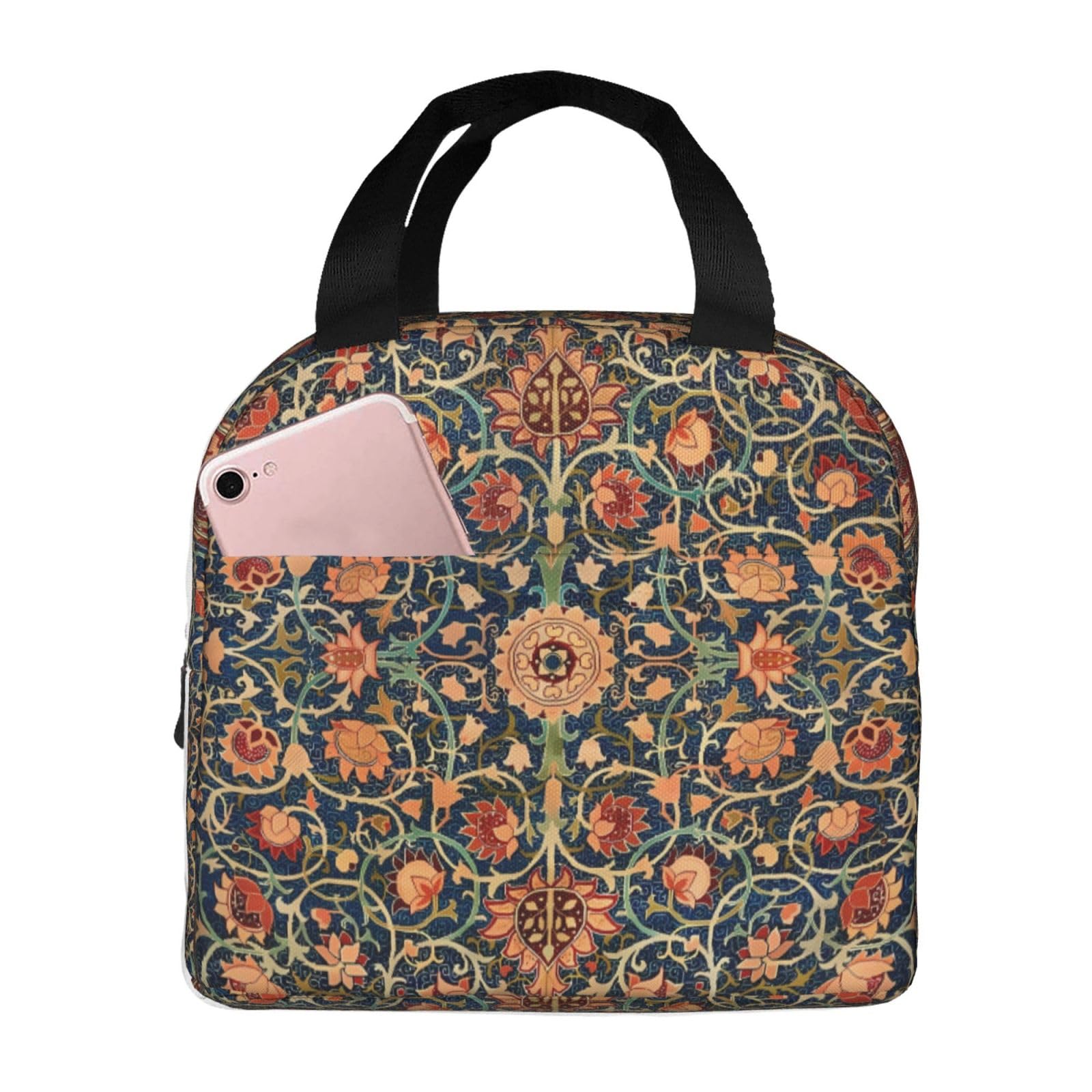 GW値下美品‼️MorrisM-60トップ、バック単板　良音ケース付き Amazon.com: Noasqll William Morris Floral Lunch Box Insulated