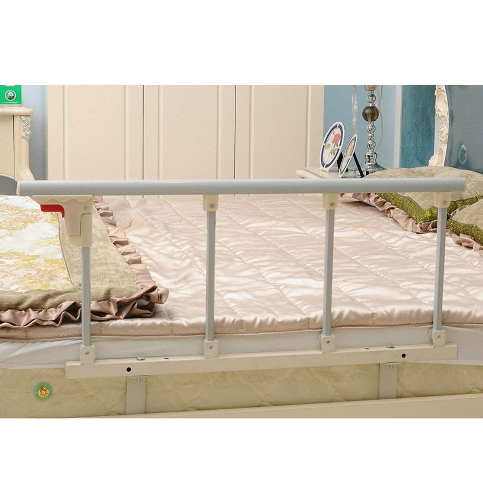 Barandilla plegable para cama de adultos mayores y asidero de seguridad ajustable