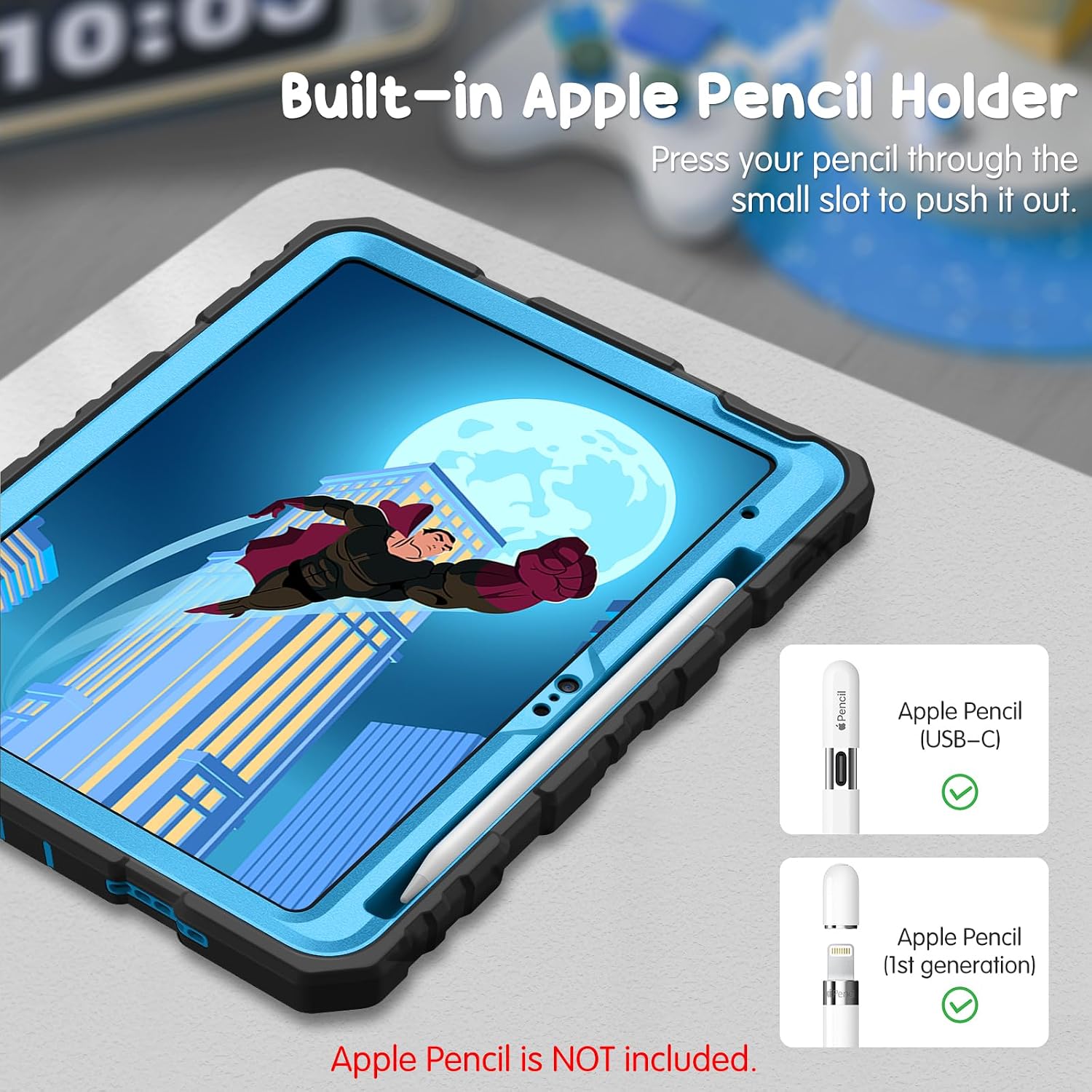  Kid-Friendly Case for iPad (A16) 11th Gen 11-inch, iPad 10th Gen thumbnail