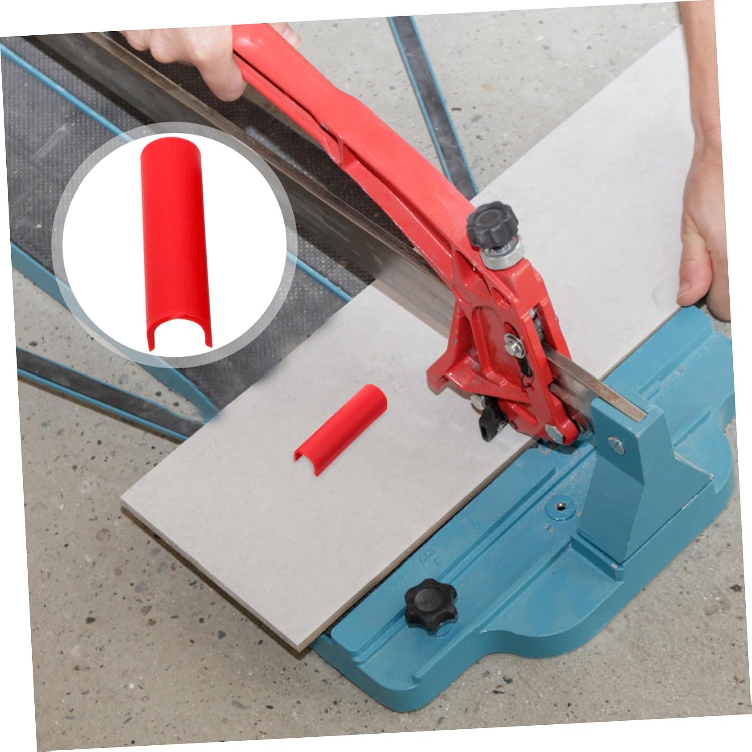 10Pcs Tile Cutter Sleeves U Shape Protective Guide Positioning for Manual Tile Cutting Machine Durable Easy Installation Reliable Tile Cutter Parts