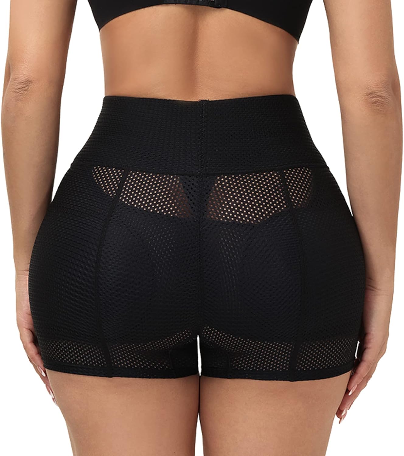 Lu's Chic Women's Padded Shapewear Shorts Hip Padding Lifter Panties Mesh Body Shaper Shorts Shapewear - Image 7