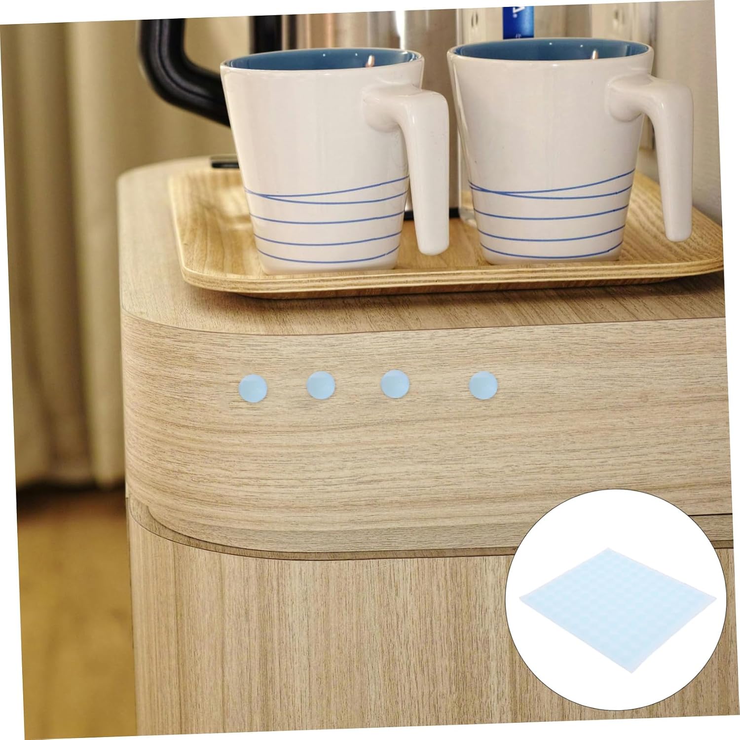 550pcs Silicone Door Bumpers Self-Adhesive Anti Collision Pads for Safety, Cartoon Bear Shape Cushions Impact on Doors and Countertop Edges in Living Rooms and Nursery Room