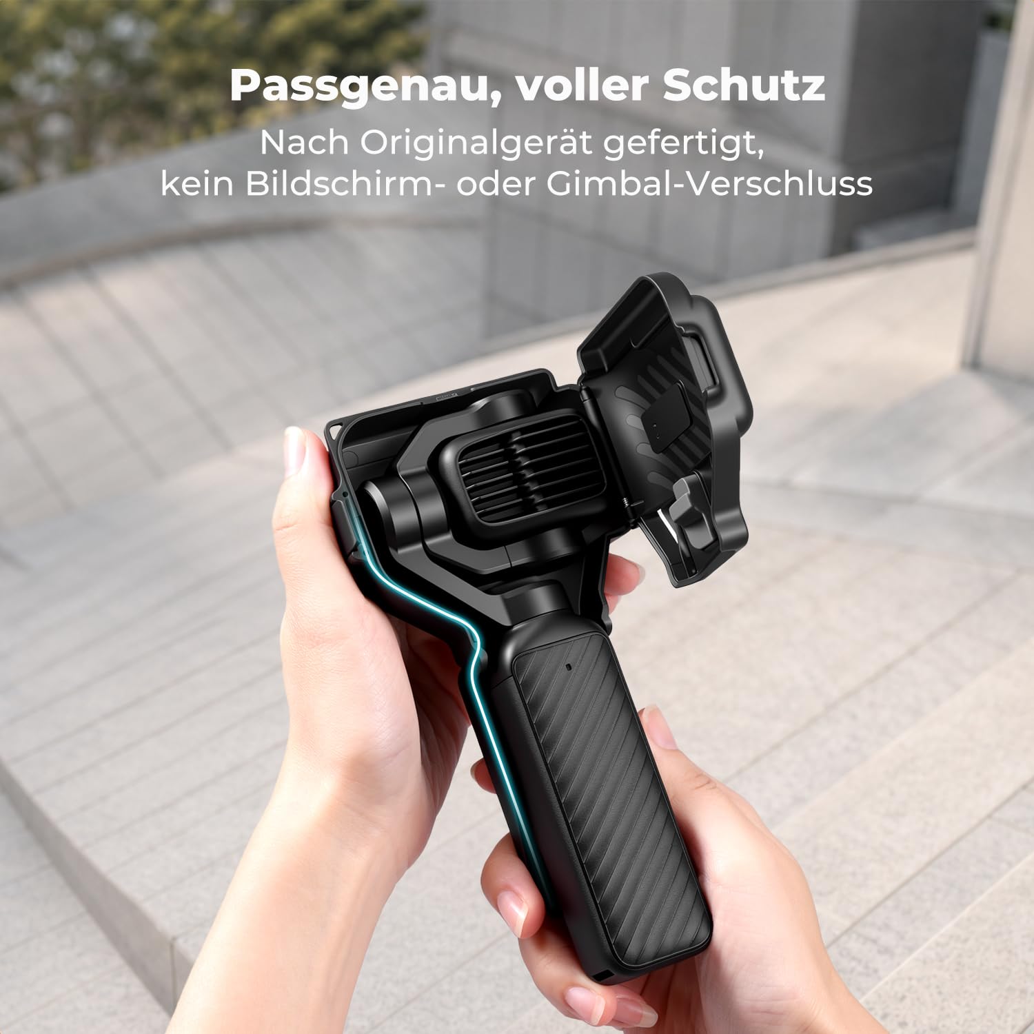K&F CONCEPT Schutzhülle und Filter Set, kompatibel mit Osmo Pocket 4P