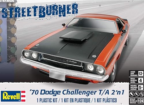 Miniatura 4 de Revell 1 24 70 Dodge Challenger 2 N 1 naranja