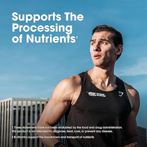 Vista 27 de Optimum Nutrition Opti-Men - Multivitamínico diario para hombres, suplemento de apoyo inmunológico con aminoácidos, suministro para 80 días, 240