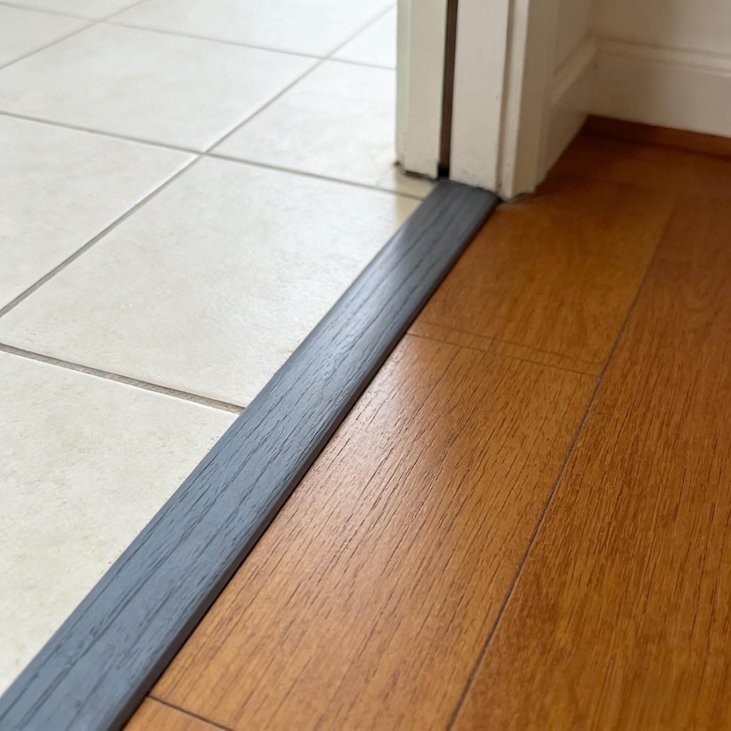 Listwy wykończeniowe i listwy podłogowe, 5 cm, szara ścianka działowa do laminatu, progów drzwi i G - Slish, Easy Inll, Flo Solut