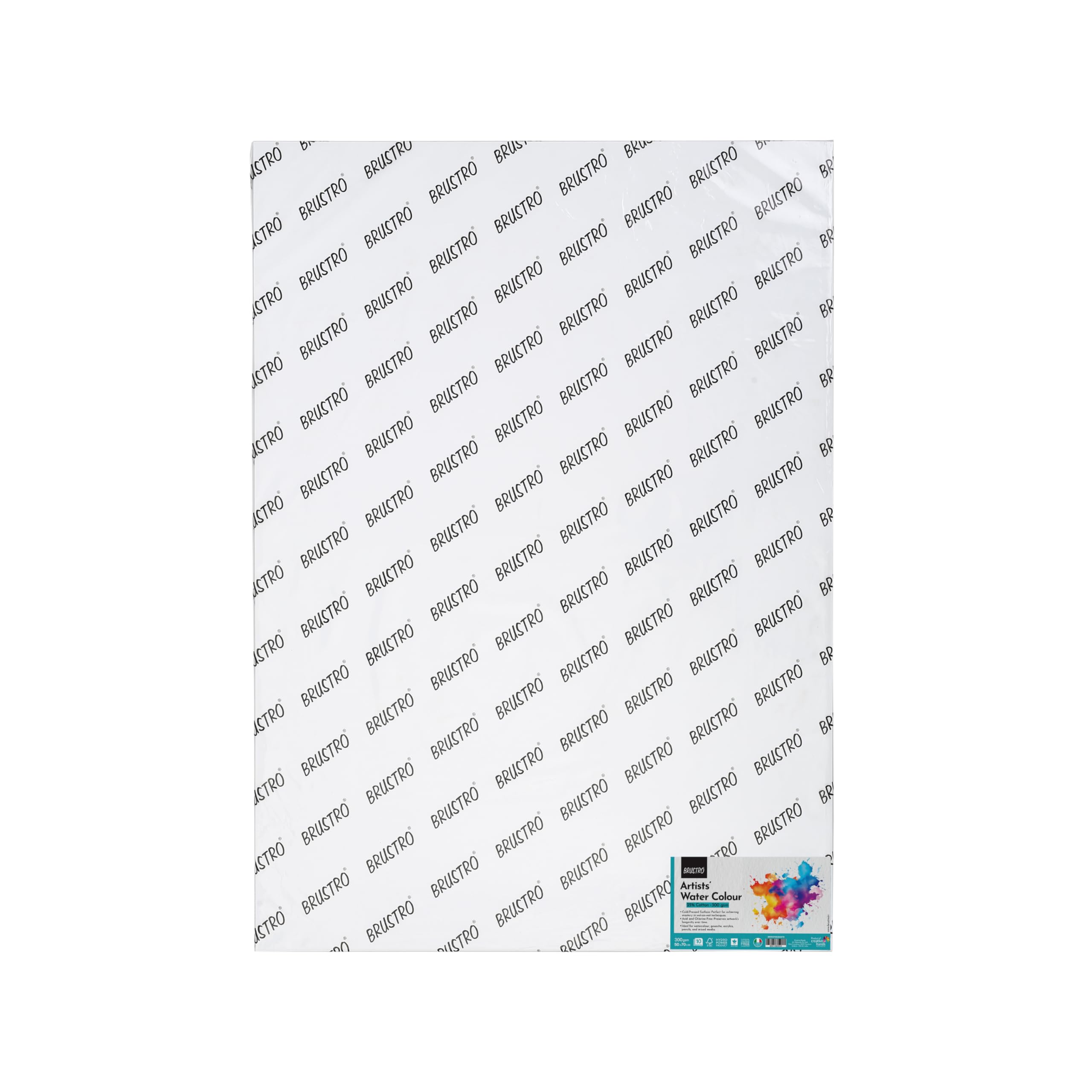 Brustro Artists Watercolour Paper 25% Cotton Cold Pressed 300 GSM, Size 50 x 70 cm, 10 Sheets (B07SC1ZXGY) Amazon Price History, Amazon Price Tracker