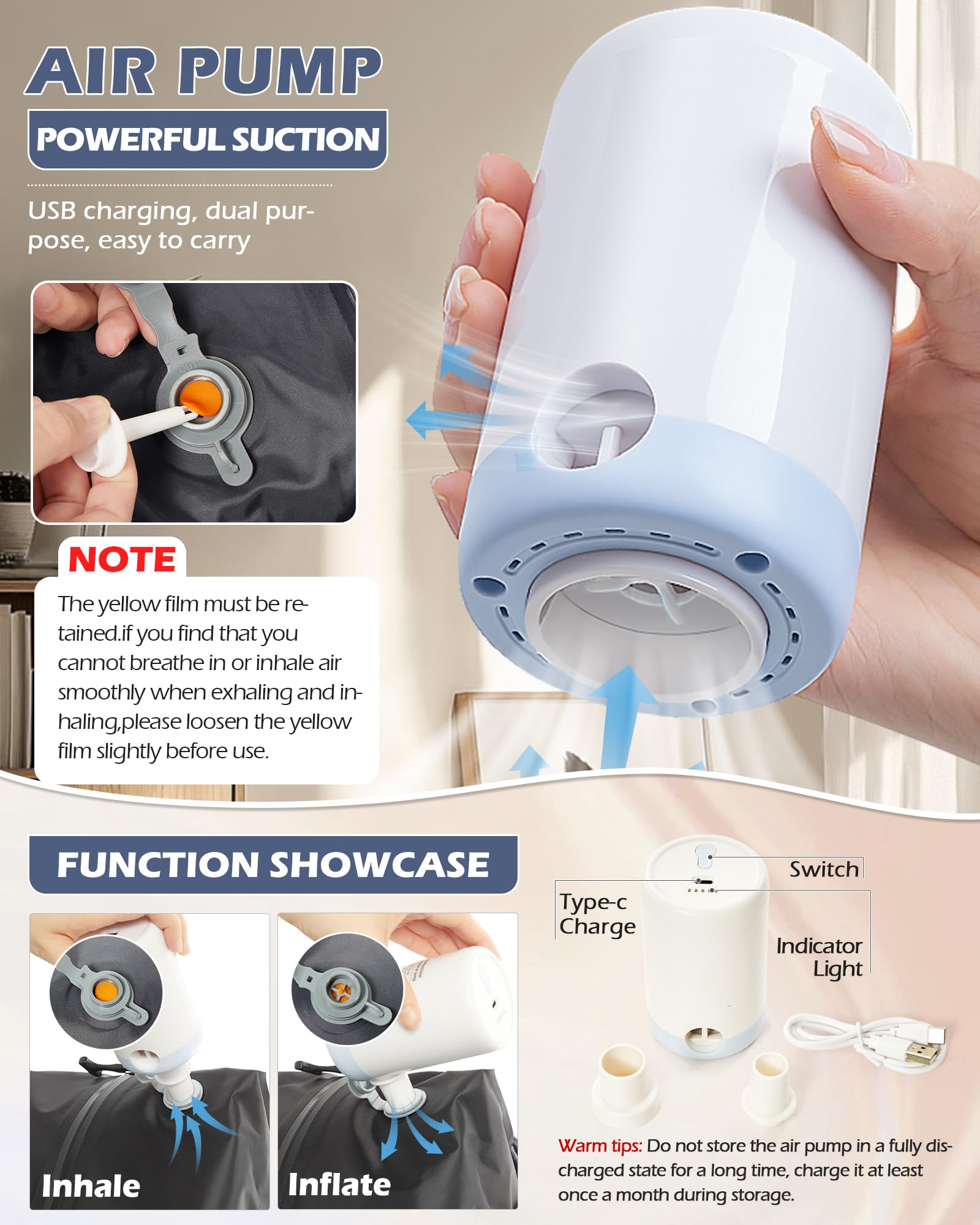 BJLFS Borse da Cabina per Ryanair 40×30×20 Zaino da Viaggio con Sottovuoto Bagaglio a Mano 40x20x25 Easyjet 45×36×20,Zaino con sistema di compressione,Zaino Casual per laptop da 14 pollici per scuola