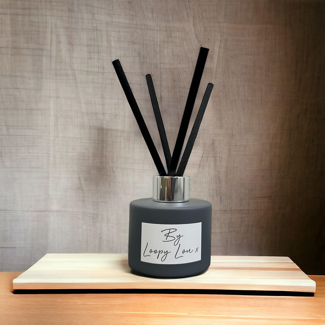 60 Second Makeover Limited Frankincense And Myrrh Luxury Reed Diffuser Highly Fragranced Scented Grey With Black Reeds from B&Q