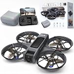 FPV Drone with VR Glasses,Optical Flow Alt Hold Drones with Camera for Adults 4k,Brushless Motor,Dual Camera Switch, Speed Adjust, 3D Flip - 13 Min Flight for Beginners Player-to-Pilot