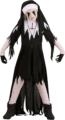 Disfraz de monja horrible para niña