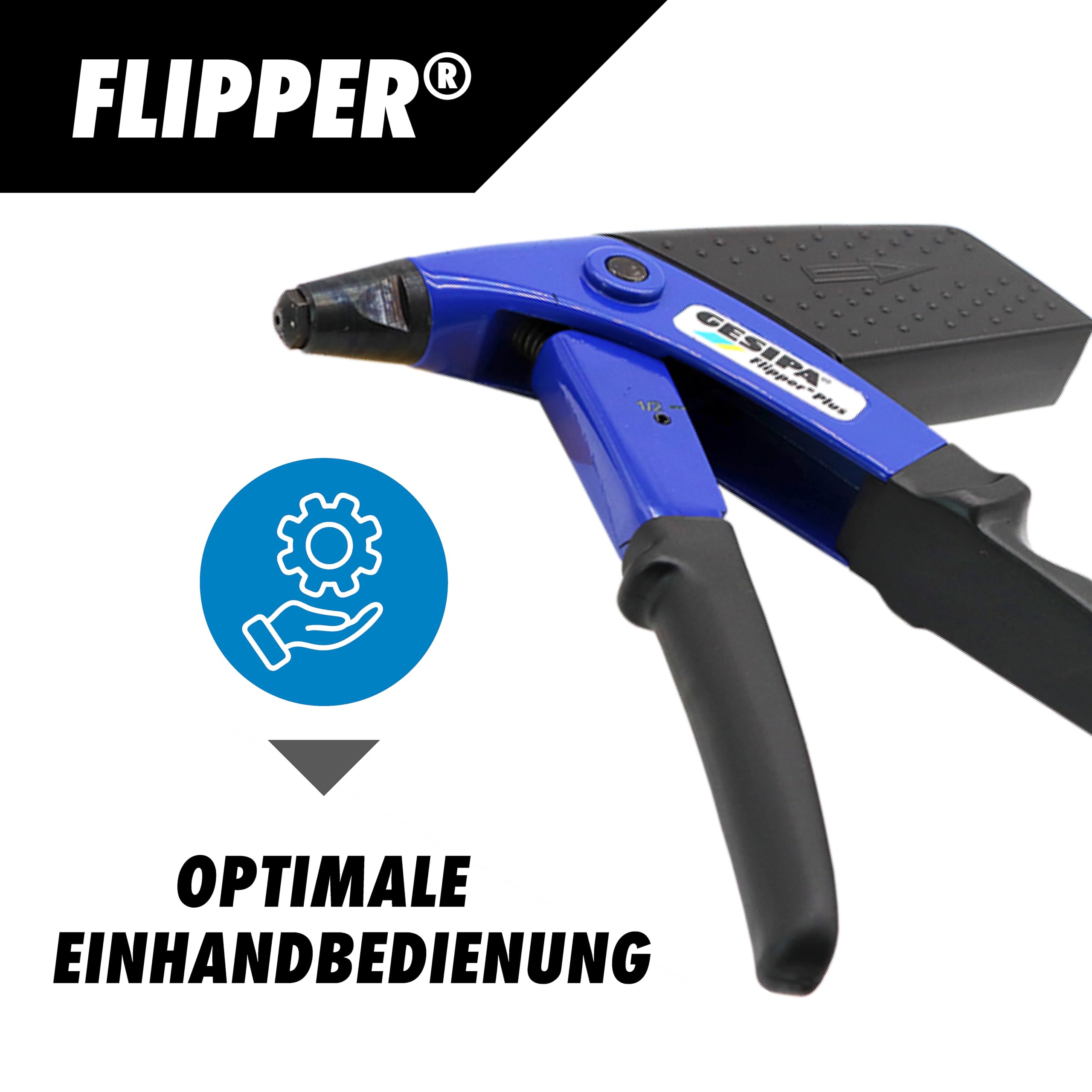 Handnietzange Flipper Gesipa