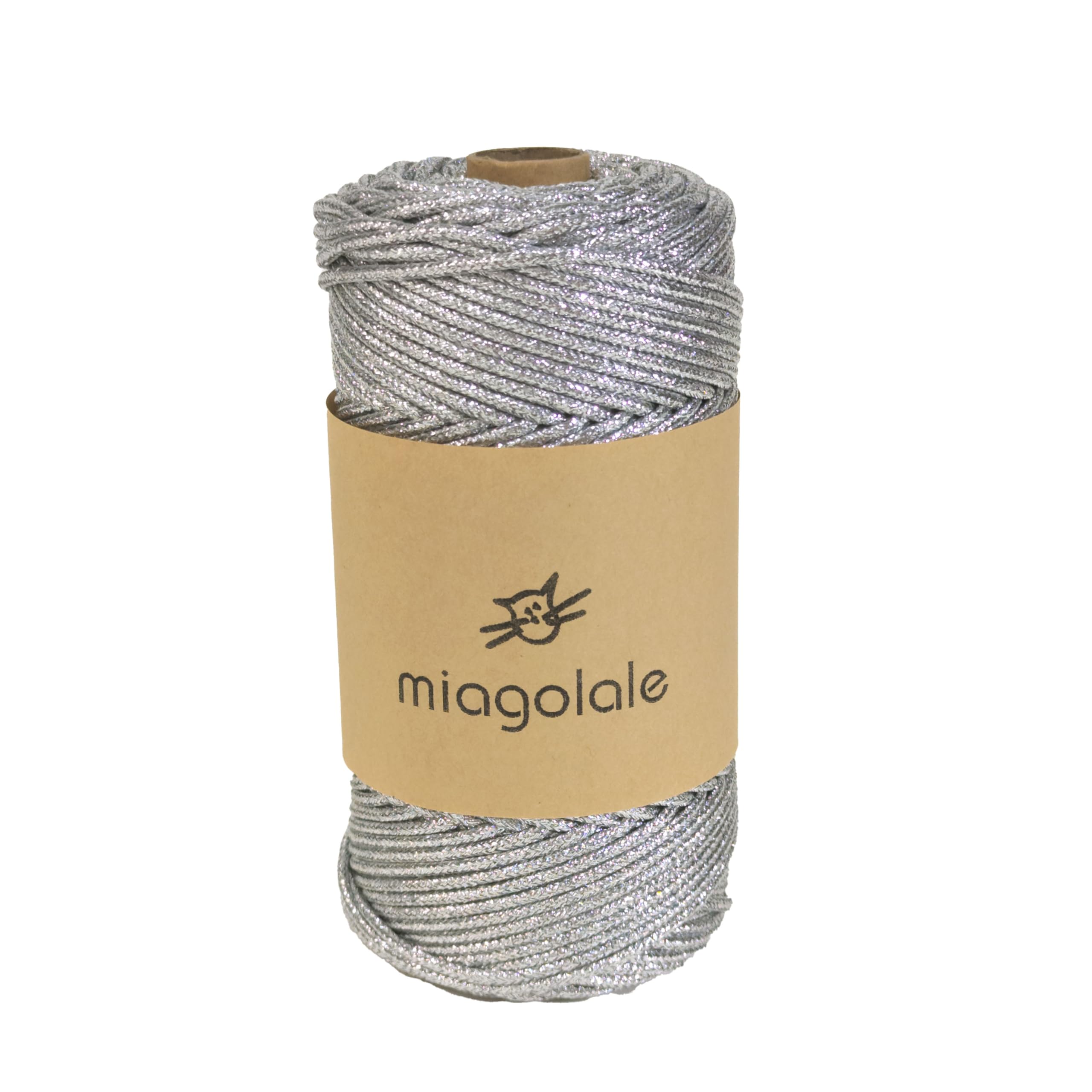 Amazon.co.jp: miagolale ラメ マクラメ シャイン キラキラ ロープ