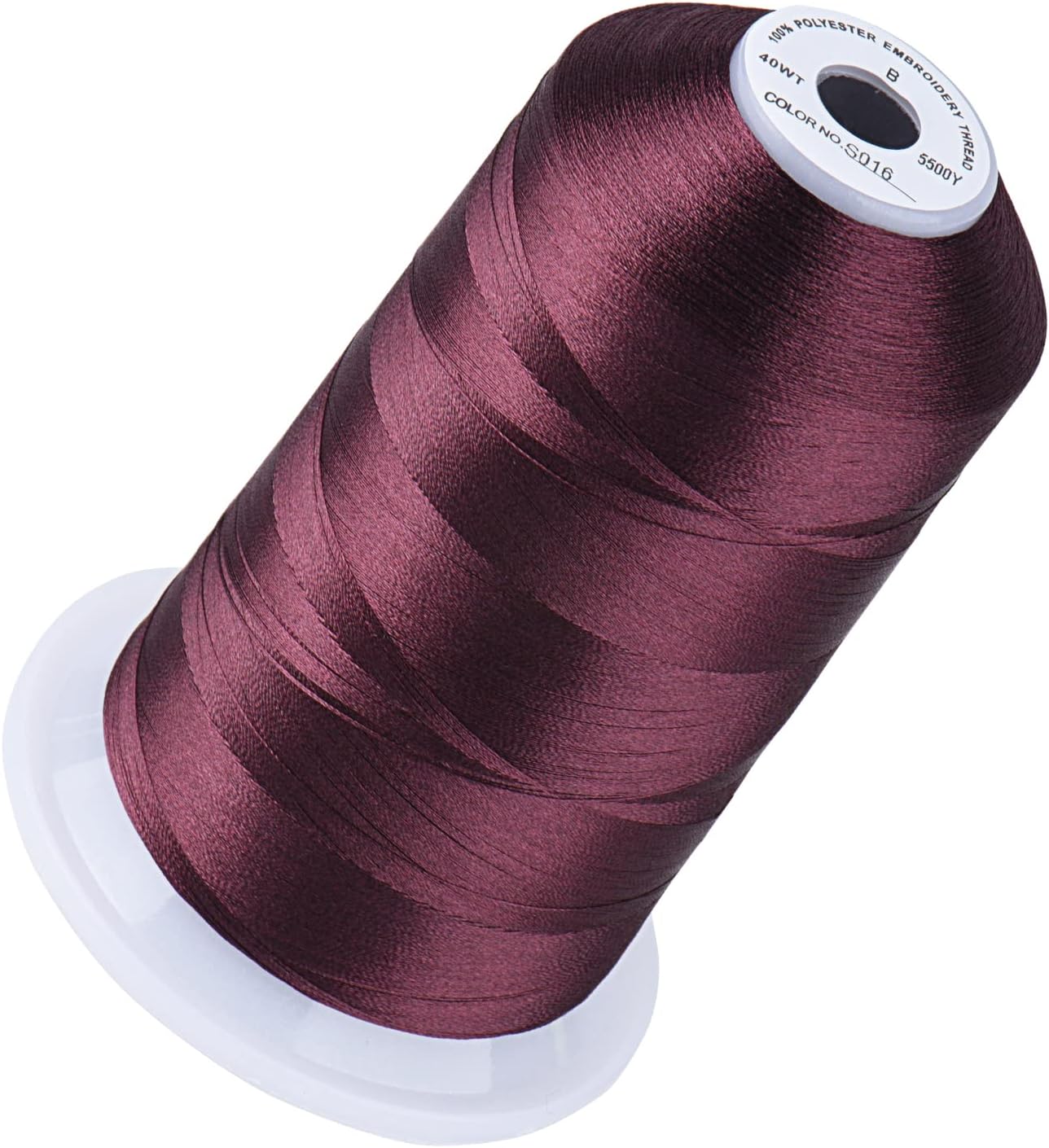 Amazon.com: Simthread 5500Yds Embroidery Thread, 5000M High-Yardage ...