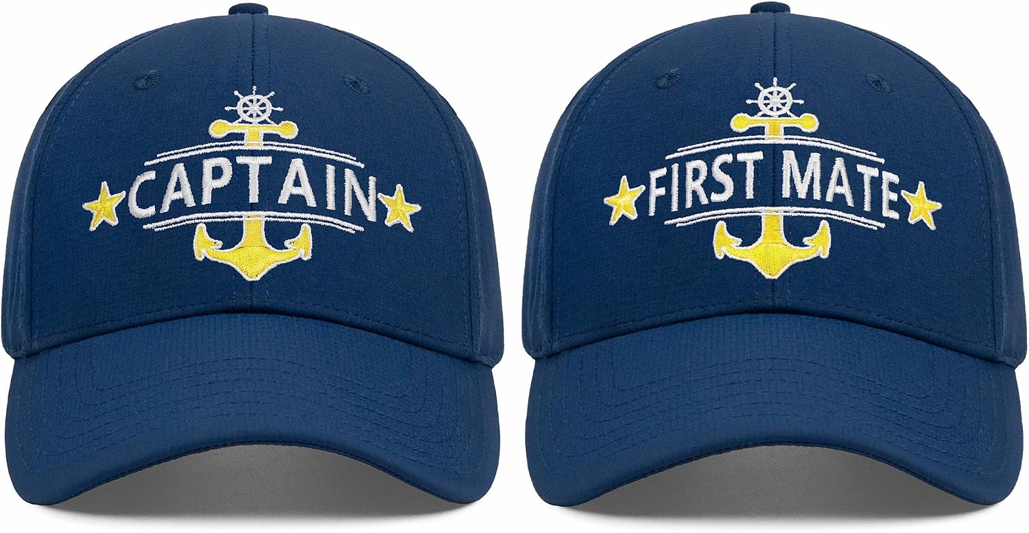 Captain Hat for Men Women,Cool Boat Gifts for Boat Owners,Boating Gifts Accessories for Dad
