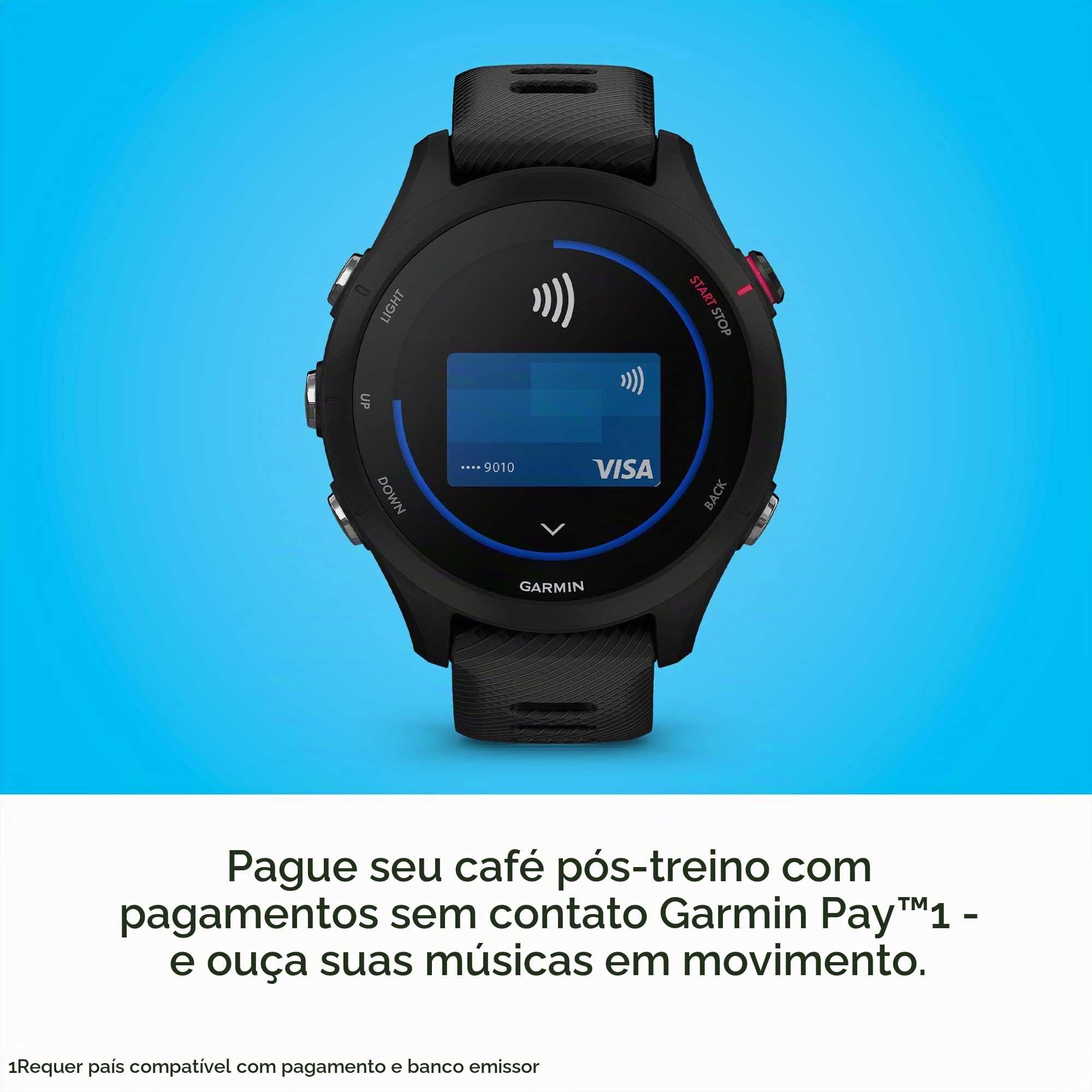 Garmin Relógio inteligente Forerunner® 255S Music, GPS, 41 mm