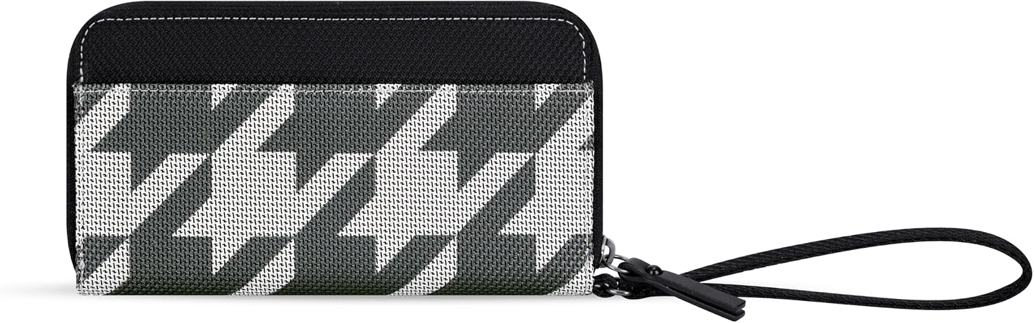 Sherpani Tulum AT, Nylon Zip Around Wallet, Wristlet Purse (Houndstooth) image 4