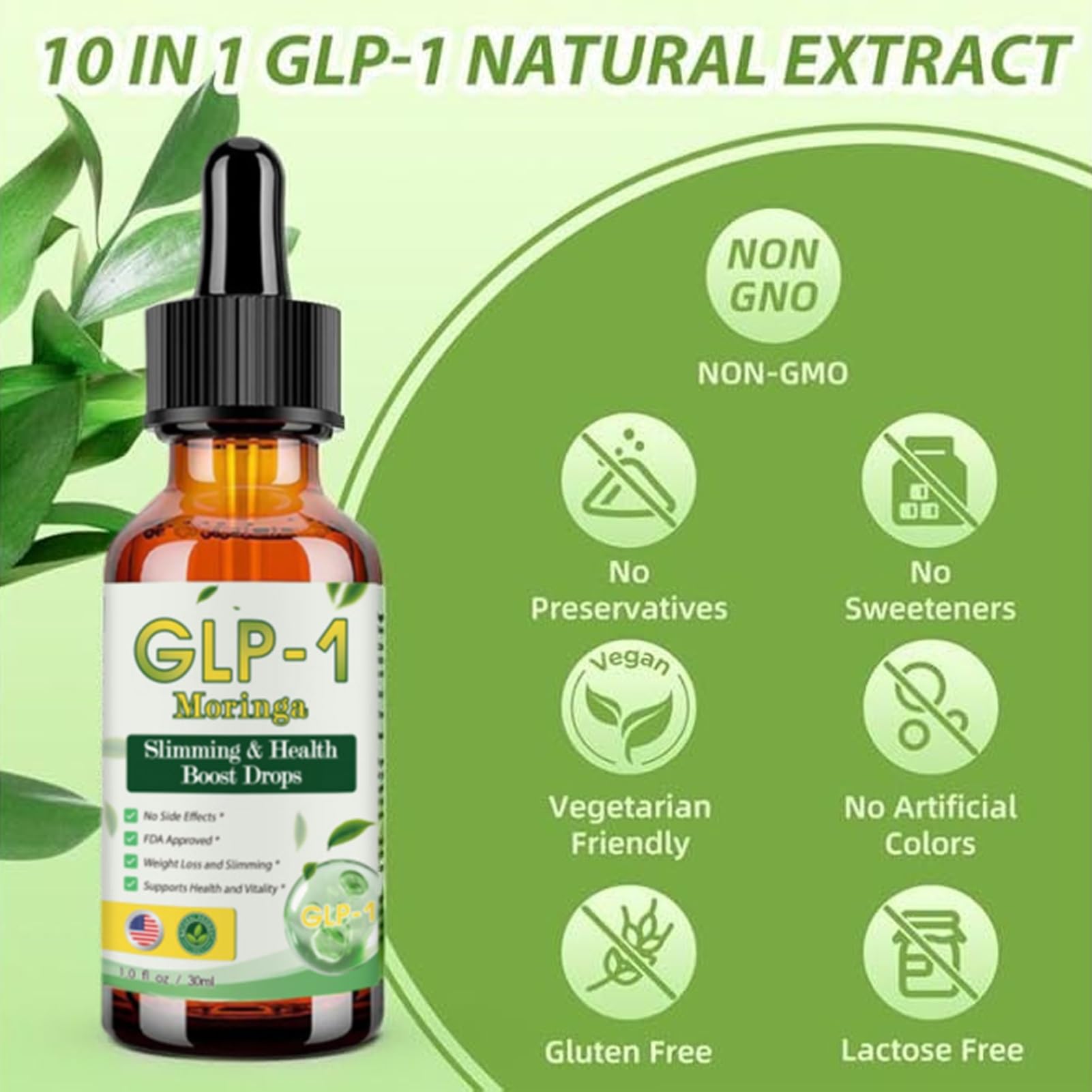 hhvb glp 1 moringa opiniones AQTQ HHVB GLP-1 Drops, HHVB GLP-1 Moringa Drops, Advanced GLP 1 Supplements, for All Types of Adults(3Pcs) : Amazon.com.mx: Salud y Cuidado Personal