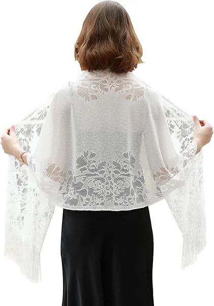 RIIQIICHY Shawls and Wraps for Evening Dresses Scarfs for Women Pashmina Wedding Formal Shawl