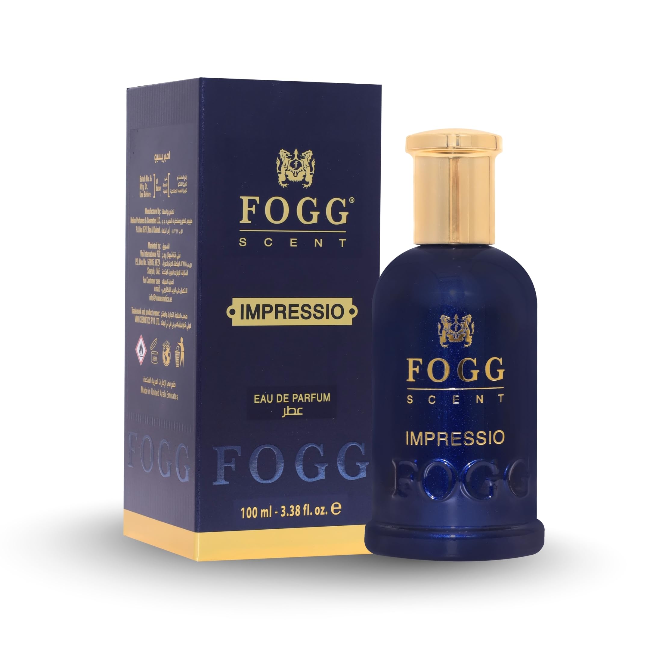Fogg Scent Impressio For Men Eau de Parfum, 100 ml