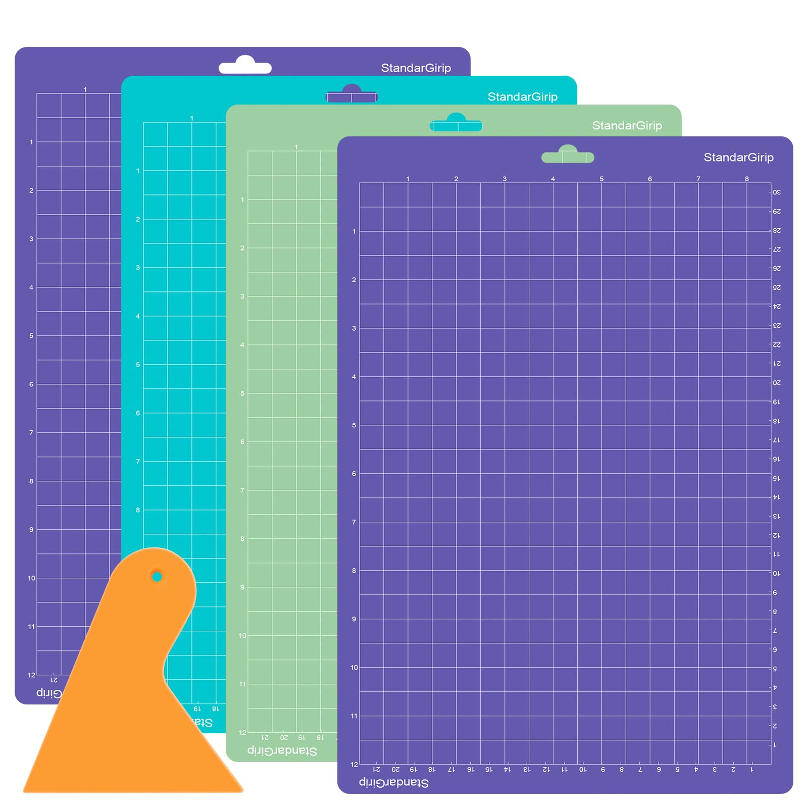 4PCS Cutting Mat for Cricut Joy Xtra,8.5x12 in Adhesive Sticky Cutting Mats