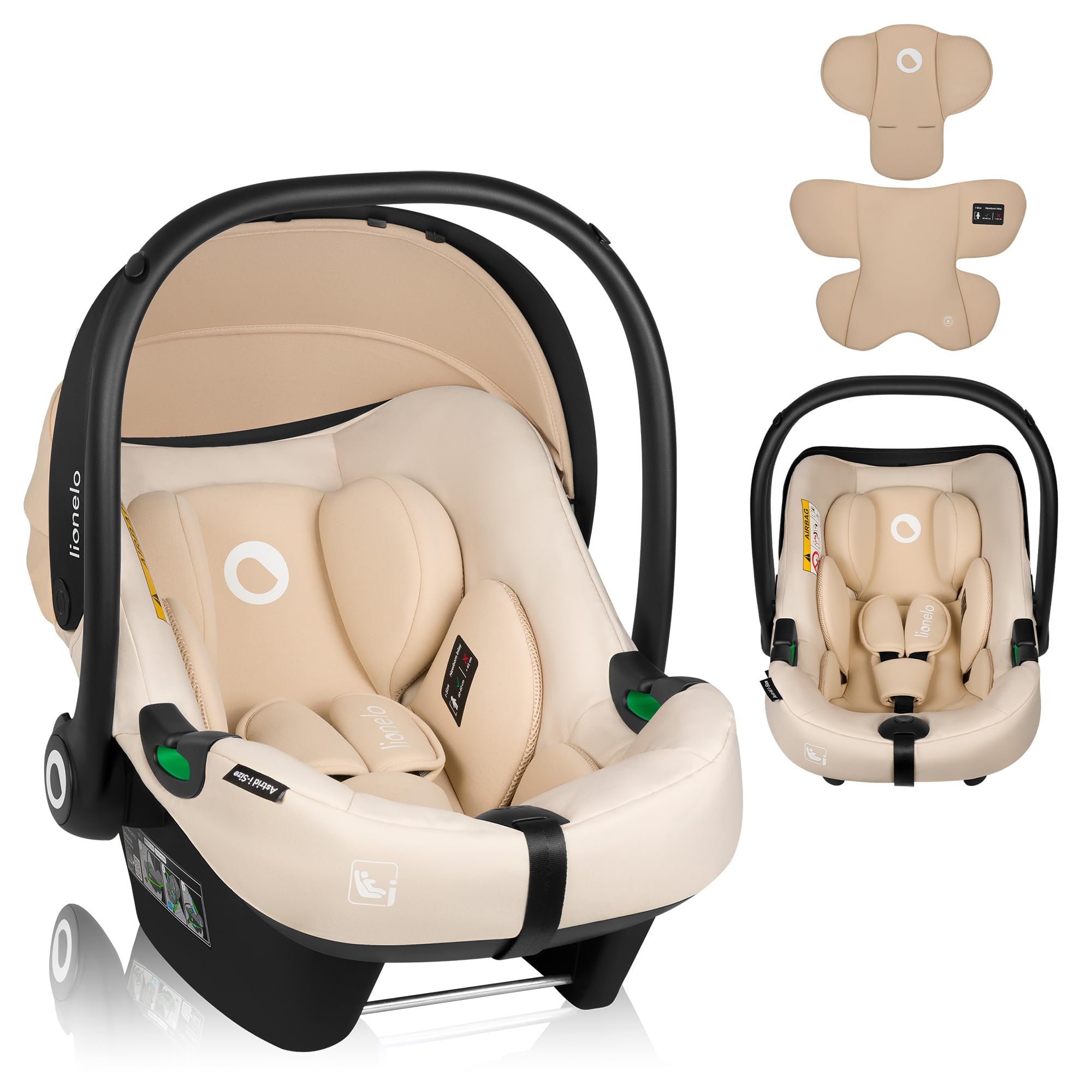 LIONELO ASTRID i-Size Siège Auto Pour Enfants 40-87 cm