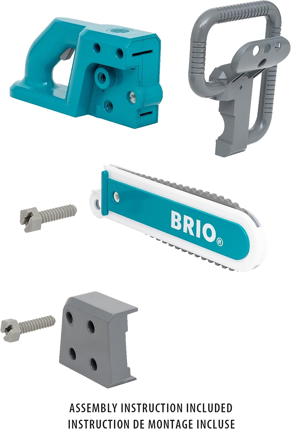 BRIO Builder – 34602 Chainsaw | Educational Roleplay & Construction Toy for Kids Age 3 Years Up