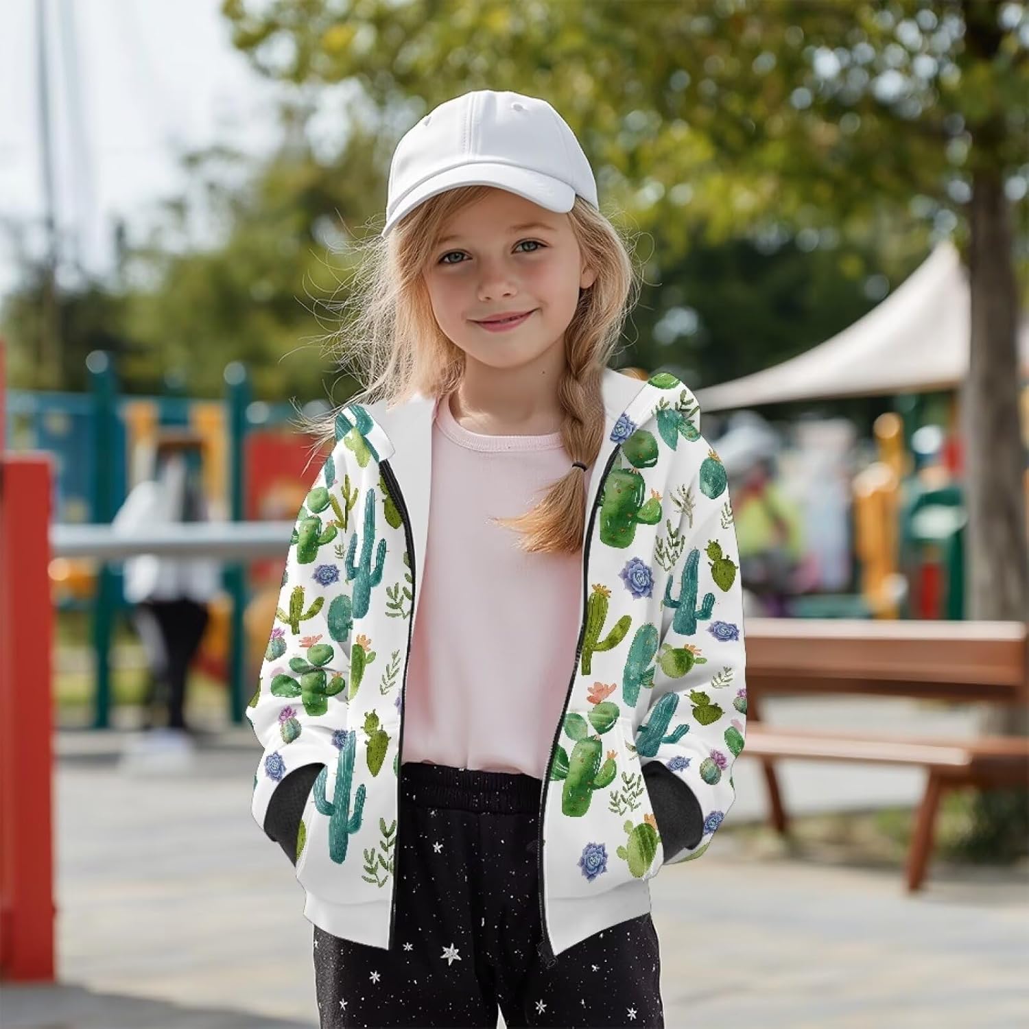Fall Jackets for Girls Zip Up Hoodie Casual Outfits Kids Hooded Sweatshirt Winter Outerwear 6-16 Years