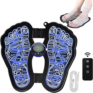 Foot Massager Mat,Foot Massage Machine Feet Acupressure Pad Acupuncture Massager Legs Circulation Machine Anti Fatigue Sore Feet Relief Device Relaxation Gifts for Women Men(Style A)
