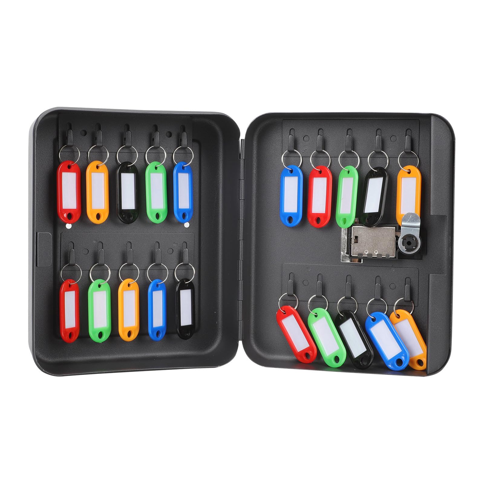 PACKOVE Boîte de Gestion des Clés Murale à Code Métal 20 Emplacements