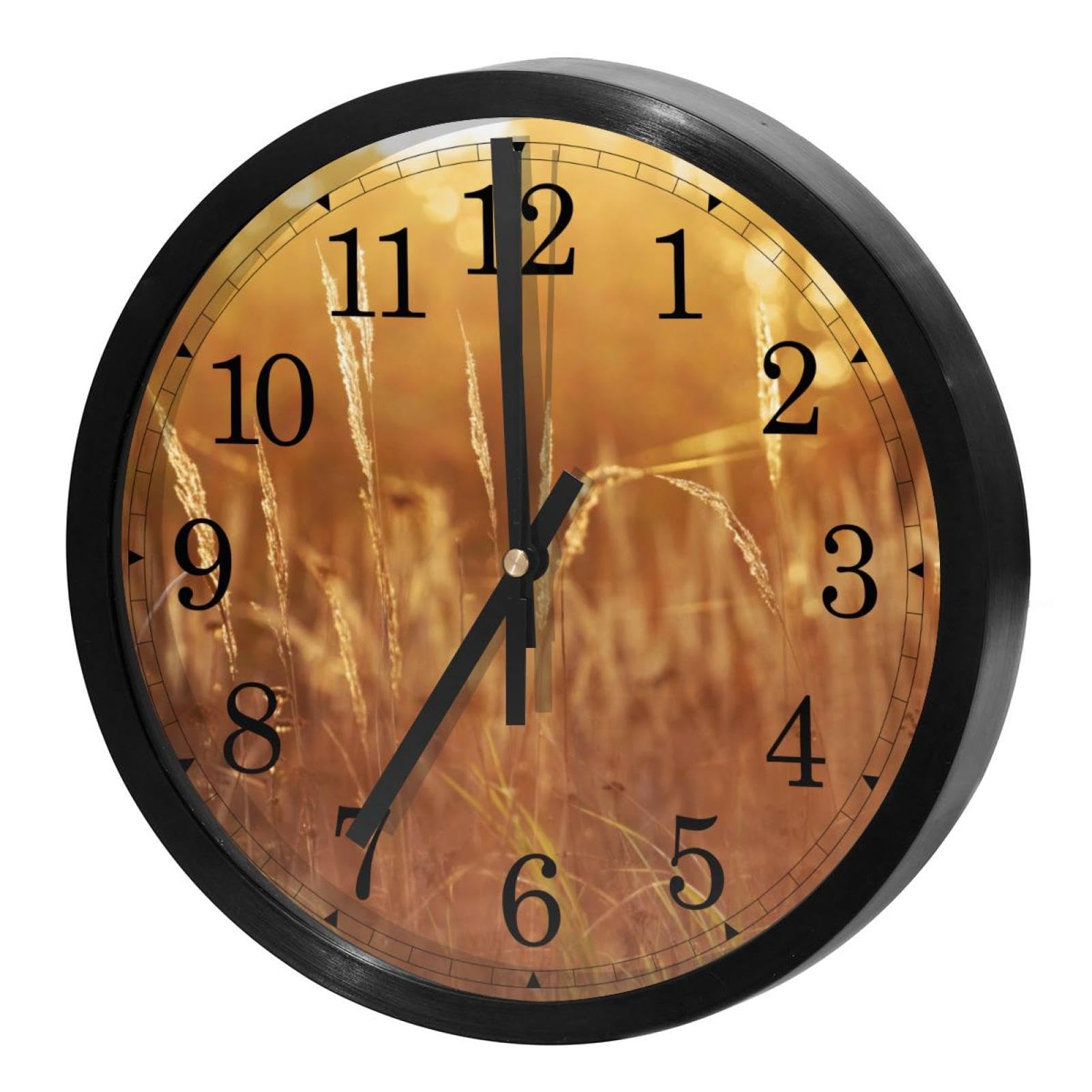 Horloge murale silencieuse sans tic-tac pour travailler au calme chez soi