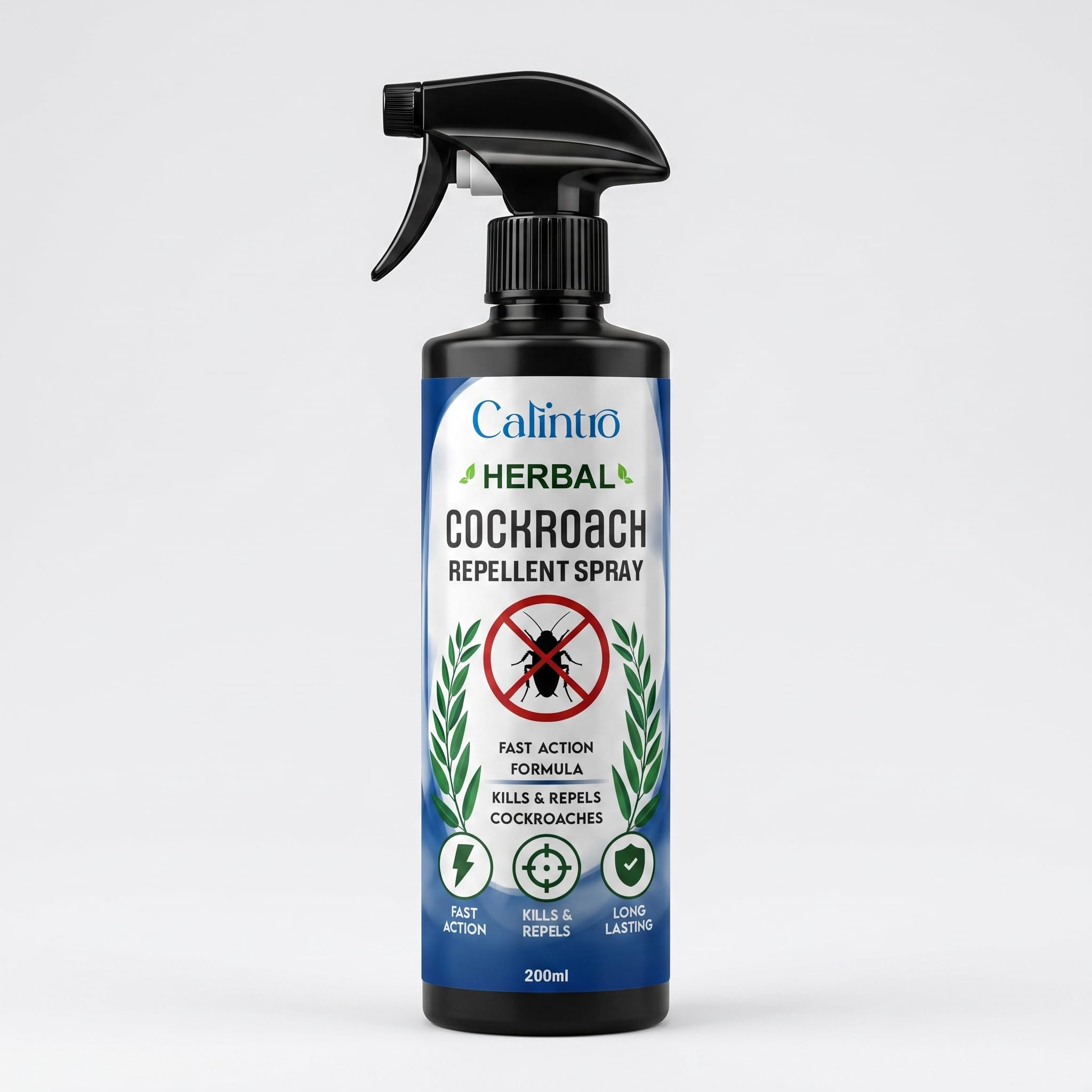 200ml Natural Herbal Cockroach Repellent Spray | Plant-Based Chemical-Free | Safe Around Children & Pets | Long-Lasting Herbal Protection for Cabinets, Sinks, Drains, Corners-image-9